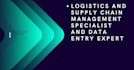 provide professional supply chain, logistics, and data entry services