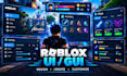 create professional roblox UI, gui, hud and game interface