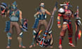 create ps1 ps2 n64 retro low poly 3d character game models