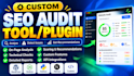 build a custom SEO audit tool with automated reports