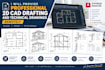 do professional 2d cad drafting, technical drawings remotely