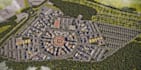 design 3d residential masterplan housing development community site plan render