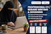 write professional ats resume, CV, cover letter and linkedin