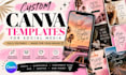 create editable canva social media templates