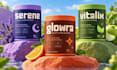 design supplement label, product label design, product packaging design