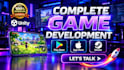 develop 2d 3d mobile game in unity game development, unity