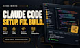 set up claude code, fix bugs and develop custom web app features