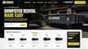 build dumpster rental website with instant scheduling, online quotes booking