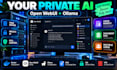 deploy private ai open webui ollama docker SSL rag on vps or local server