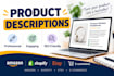 write professional product description