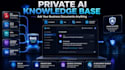 build private ai knowledge base, rag chatbot, business document assistant