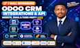 integrate odoo CRM with website, API, email, and third party apps