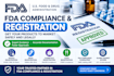 assist with US fda registration and fda compliance
