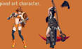 pixel art animation sprite sheet pixel game character animation nsfw pixel art