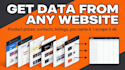 scrape data from any website with python web scraping