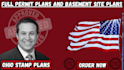 structural engineering permit plan, ohio drawings, site plan, floor plan in mi