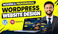 design any kind of wordpress website