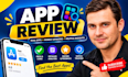 provide mobile app rating review services app promotion to get app users