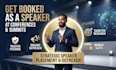 get you booked as a speaker at conferences and summits