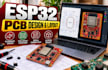 design esp32 iot pcb schematic layout and jlcpcb ready files