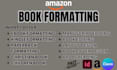 do book formatting, ebook formatting, book layout, paperback, book cover design