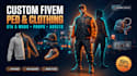 create custom fivem mod, gta 5 modding, fivem ped custom clothing gtav prop
