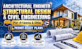 architectural engineer, structural design, civil engineering in arizona, ohio tx
