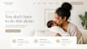 create squarespace postpartum doula website with honeybook workflows setup