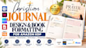 do amazon kdp journal formatting christian ebook design canva workbook design