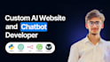 build an ai website, ai chatbot, chatgpt and manychat custom chatbots