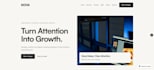design a modern responsive website in framer