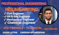 write an ats engineering resume for civil, mechanical and technical roles