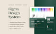 create a scalable figma design system with variables and components