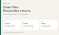 clean and merge your excel or CSV files with a validation report