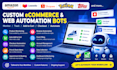 build pokemon bot, auto checkout bot, amazon bot, auto purchase bot, lazada bot
