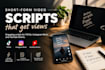 write engaging tik tok reels and youtube shorts scripts