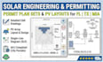 design solar engineering city permit plan set pv layout fl tx mia
