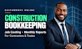 do construction bookkeeping and job costing in quickbooks online