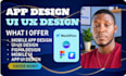 create mobile app ui ux figma design, dashboard ui app and figma ui kit