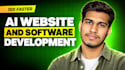 do ai website development as full stack ai software developer, ai engineering