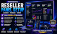 set up reseller panel strong 8k, sltv panel, dream4k, lion ott, mega ott