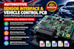 design automotive sensor interface and vehicle control pcb
