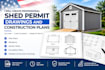 create professional shed permit drawings and construction plans