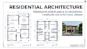 create a detailed residential floor plan and cad drawing