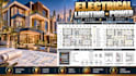 design dubai abu dhabi electrical lighting power distribution plans
