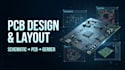 create pcb layouts, routing and fabrication files