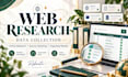 do web research and data collection