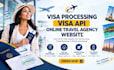 visa processing visa api online travel agency website ota travel website