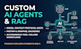 build custom ai agents, production rag pipelines and apis