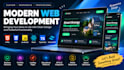 build a modern responsive website